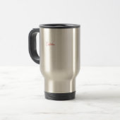 Mug De Voyage Chauffeur de camion Evolution Chauffeur de camion (Devant gauche)