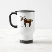 Mug De Voyage Chaussure Abstraite Voyage Mug (Gauche)