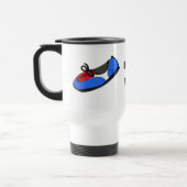 Mug De Voyage Chaussure de course - Faut que je coure (Gauche)