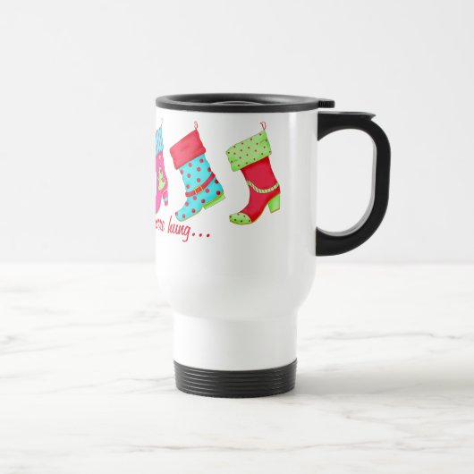 Mug De Voyage Chaussure Lover Bottes modernes Stockage de Noël (Droite)