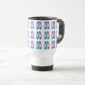 Mug De Voyage Chaussures bleues (Devant droit)