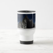 Mug De Voyage Chaussures de texte personnalisées Winter Sky (Centre)