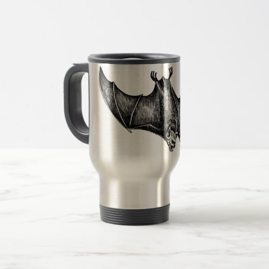 Mug De Voyage Chauve-souris (Devant gauche)