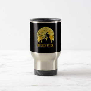 Mug De Voyage Chef cuisine cadeau halloween sorcière cuisine