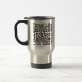 Mug De Voyage Chef de construction Extraordinaire (Gauche)