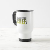 Mug De Voyage Chef exécutif jaune (Devant gauche)