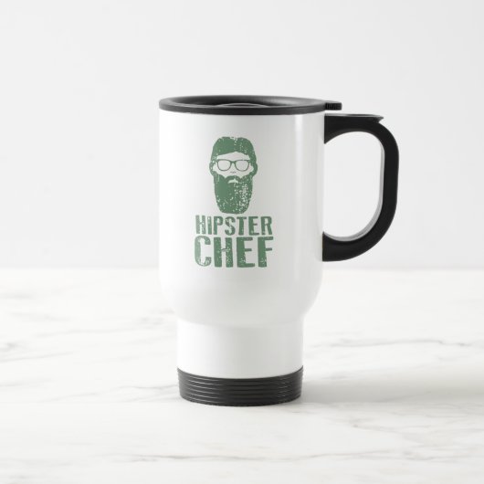 Mug De Voyage Chef Hipster (Droite)
