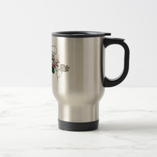 Mug De Voyage Chef italien (Droit)