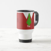Mug De Voyage Chemise et Cravate papa rouge (Devant droit)
