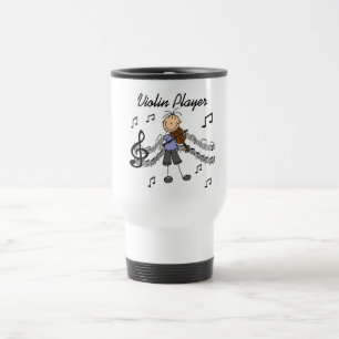 Mug De Voyage Chemise Fille Joueuse de Violon et Cadeaux