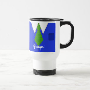 Mug De Voyage Chemise habillée et cravate pour papy