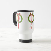Mug De Voyage Chemises de Noël Musique de voyage (Devant gauche)