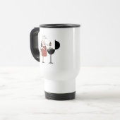 Mug De Voyage Chemises et cadeaux Barbecue de vache (Devant gauche)