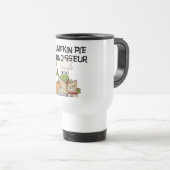Mug De Voyage Chemises et cadeaux citrouilles de connaisseur à t (Devant droit)