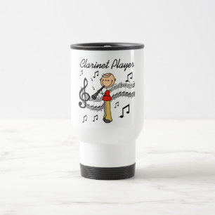 Mug De Voyage Chemises et Cadeaux pour Joueur de Clarinette en B