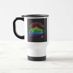 Mug De Voyage "Cherchez votre solitude" Canette de café de voyag