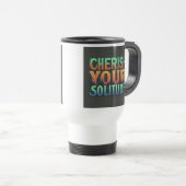 Mug De Voyage "Cherchez votre solitude" Canette de café de voyag (Devant droit)