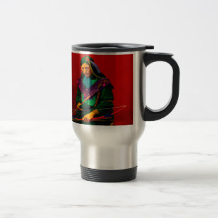 Mug De Voyage Cherokee Indian Pop Art