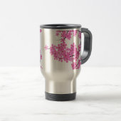 Mug De Voyage Cherry Blossom Design Voyage Boisson Mug (Devant droit)