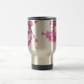 Mug De Voyage Cherry Blossom Design Voyage Boisson Mug (Centre)