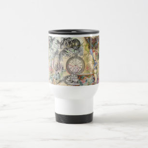 Mug De Voyage Cheshire Chat Alice Wonderland Classic