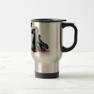 Mug De Voyage chess__knight_rook, équipement central d'échecs de