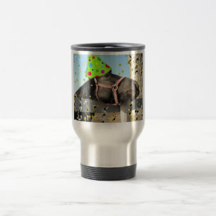 Mug De Voyage Cheval animal de fête