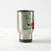 Mug De Voyage Cheval Blanc Coeur Rouge Saint Valentin (Centre)