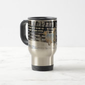 Mug De Voyage Cheval blanc galopant (Devant gauche)