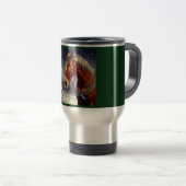 Mug De Voyage Cheval de Noël 1 (Devant droit)