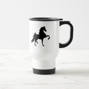 Mug De Voyage Cheval de Saddlebred d'Américain