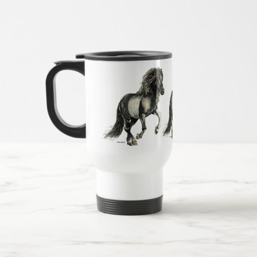 Mug De Voyage Cheval islandais Brana Pinto (Gauche)