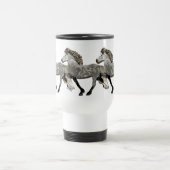 Mug De Voyage Cheval islandais Dapple Grey Art Déco Astrid (Centre)