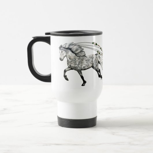 Mug De Voyage Cheval islandais Gra (Gauche)