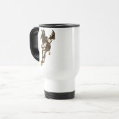 Mug De Voyage Cheval noir (Devant gauche)