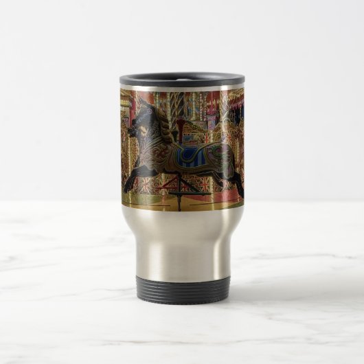 Mug De Voyage Cheval noir (Centre)