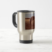 Mug De Voyage Cheval Pop Art (Devant gauche)