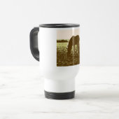 Mug De Voyage Cheval Pop Art (Devant gauche)