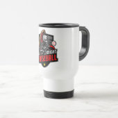 Mug De Voyage chevalier de baseball (Devant droit)