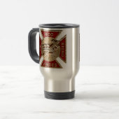 MUG DE VOYAGE CHEVALIERS TEMPLAR (Devant gauche)