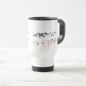Mug De Voyage Chevaux (Devant droit)