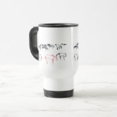 Mug De Voyage Chevaux (Devant gauche)