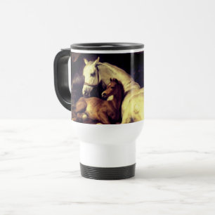 Mug De Voyage Chevaux d'atterrisseur