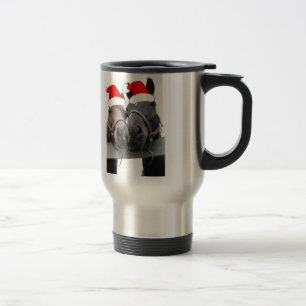 Mug De Voyage Chevaux de Noël