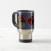 MUG DE VOYAGE CHÈVRE D'AMOUR DE BLOCS (Devant gauche)