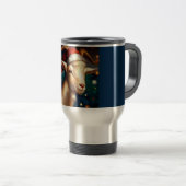 Mug De Voyage Chèvre de Noël 1 (Devant droit)