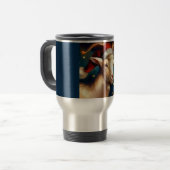 Mug De Voyage Chèvre de Noël 1 (Devant gauche)