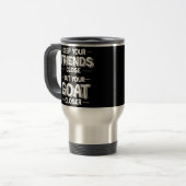 Mug De Voyage Chèvre pour les amateurs de chèvres sur les fermie (Devant gauche)