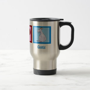 Mug De Voyage Chèvres d'amour de paix