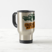 Mug De Voyage Chevrolet 1970 Chevelle solides solubles 454 (Devant gauche)